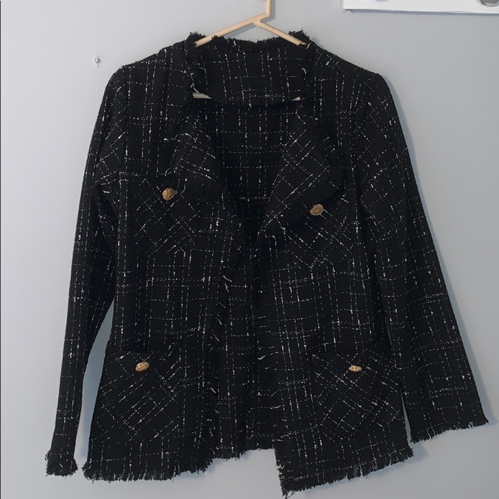 Tweed blazer